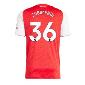 Arsenal Martin Zubimendi #36 Hemmakläder 2025-26 Kortärmad